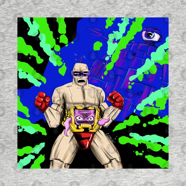 krang ecopop in technodrome madness by jorge_lebeau